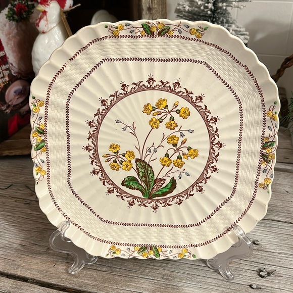 Vintage Copeland Spode “Wicker Dell” Salad Plate. Made in England - Picture 1 of 8